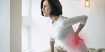 female lower back pain