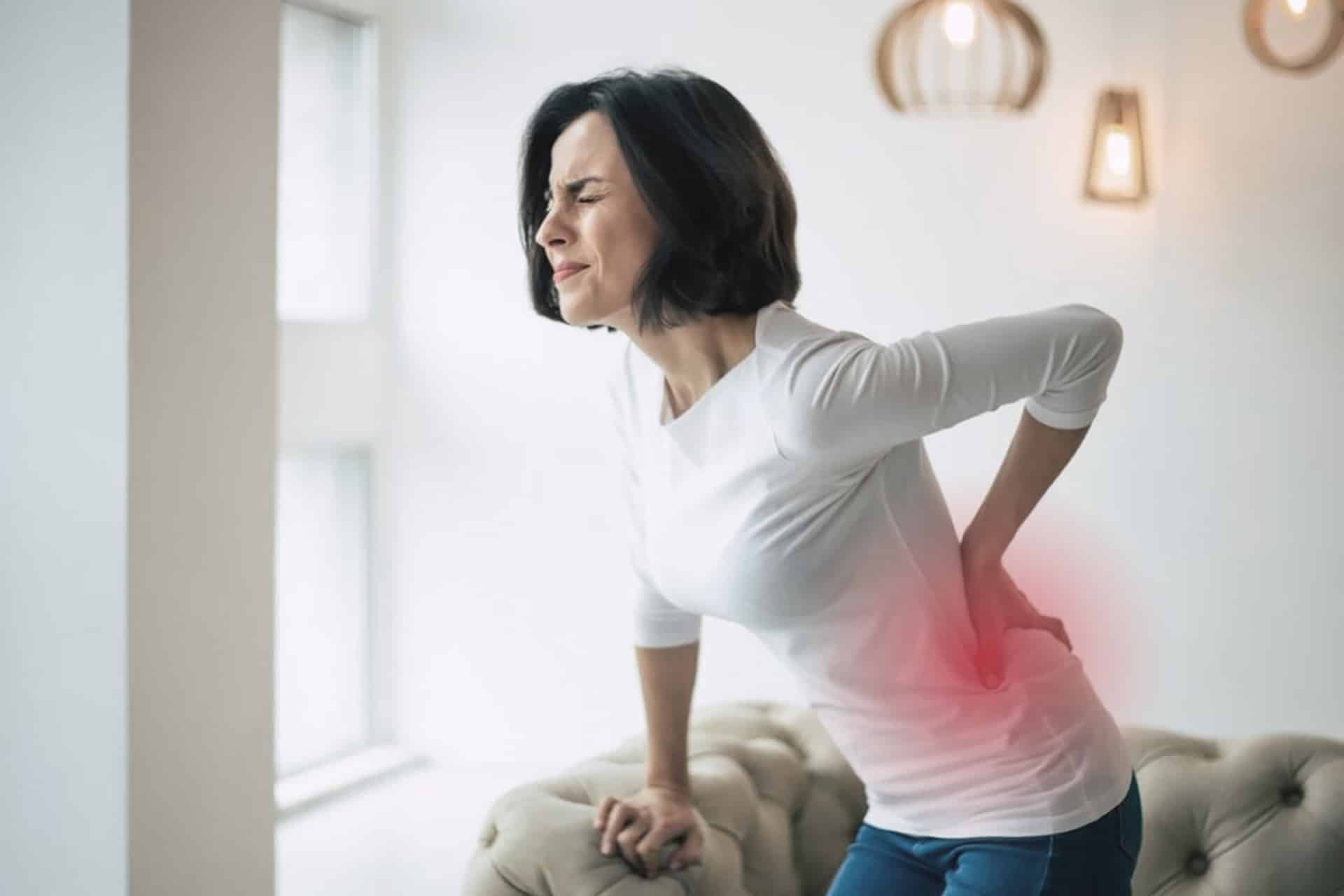 female lower back pain